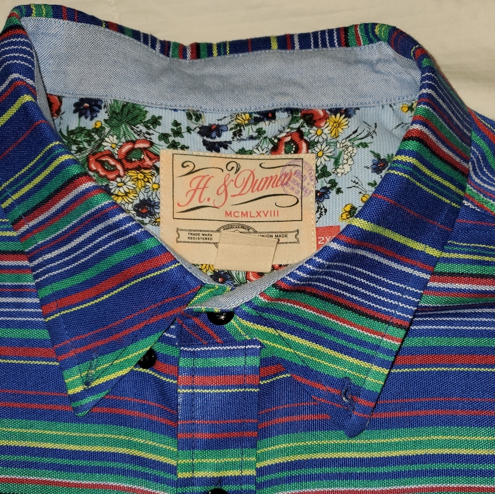 Mulitcolor button down - Picture 2 of 3
